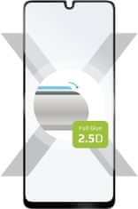FIXED ochranné sklo Full-Cover pro Samsung Galaxy A33 5G, s lepením přes celý displej, černá