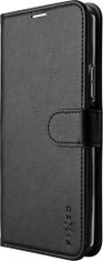 FIXED pouzdro typu kniha Opus pro Motorola Moto G72, černá