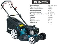 Makita Briggs&Stratton 500E 46Cm 6,8Nm Plm4628N samohybná sekačka na trávu