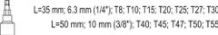 YATO Bity Torx sada 12 ks (CrV 6150)