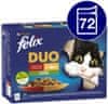 Felix FANTASTIC Duo multipack lahodný výběr v želé 72x85 g