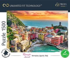 Trefl Puzzle UFT Romantic Sunset: Vernazza, Liguria, Itálie 1500 dílků