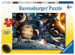 Ravensburger Puzzle Astronaut ve vesmíru 60 dílků