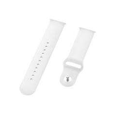 BStrap Silicone řemínek na Garmin Venu 2S, white