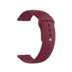 BStrap Silicone řemínek na Garmin Venu 2S, vine red