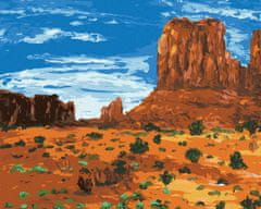 ZUTY Diamantové malování - ARIZONA NÁRODNÍ PARK 40x50 cm bez rámu a bez vypnutí plátna