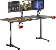 Ultradesk Frag XXL, černý/zlatý (UDESK-FX-GD)