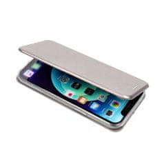 Apple Pouzdro / obal na Apple iPhone 15 PRO MAX šedé knížkové - Elegance