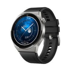 Huawei Watch GT 3 Pro/46mm/Silver/Elegant Band/Black