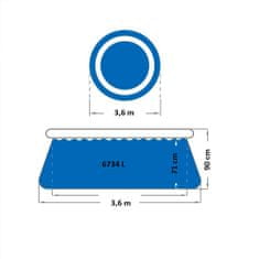 avenli Bazén Prompt Pool 360 x 90 cm set s kartušovou filtrací