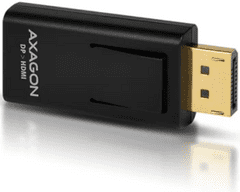 AXAGON adapter, DisplayPort na HDMI, FullHD, črn (RVD-HI)