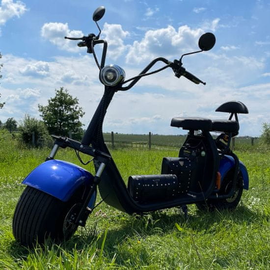 Leramotors Elektrokoloběžka SCOOTERS C1 1000W - modrá