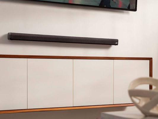  Bluetooth bezdrátový soundbar polk audio signa s4 dolby atmos soundbar 3.1.2 hdmi arc-cec optický vstup pomocný audio vstup dálkové ovládání skvělý zvuk noční režim 