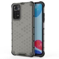 IZMAEL Honeycomb pouzdr pro Xiaomi Redmi Note 11S/Redmi Note 11 - Černá KP18583