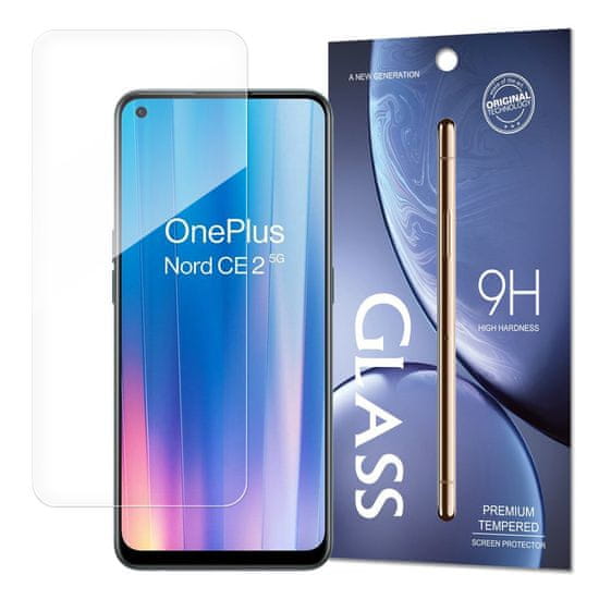 IZMAEL Temperované tvrzené sklo 9H pro OnePlus Nord CE 2 5G - Transparentní KP18591