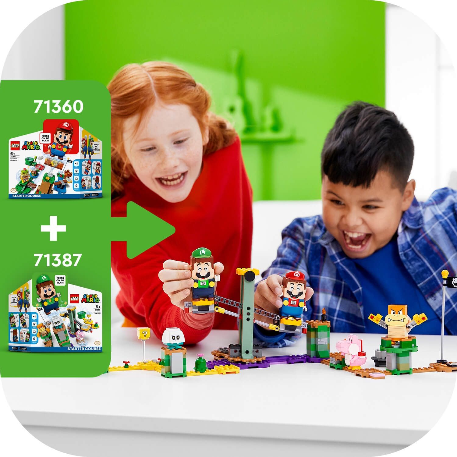 LEGO Super Mario 71387 Dobrodružstvo s Luigim – štartovací set