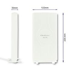 Qoltec Anténa 4G LTE DUAL s dvojitým konektorem SMA | 30dBi