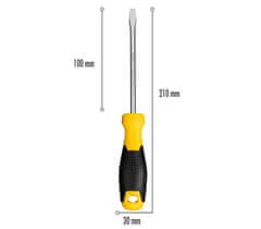 Deli Tools Šroubovák plochý magnetický 6x125mm EDL6361251