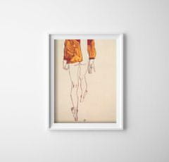 Vintage Posteria Retro plakát Reprodukce obrazu egon schiele A4 - 21x29,7 cm