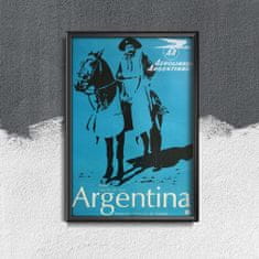 Vintage Posteria Plakát Argentina Ne A2 - 42x59,4 cm