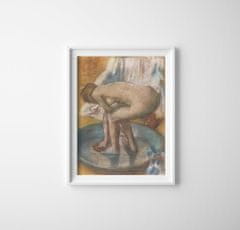 Vintage Posteria Retro plakát Bathin Edgar Degas žena Ne A2 - 42x59,4 cm