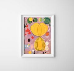 Vintage Posteria Retro plakát To největší žádný Hilma AF Klint A4 - 21x29,7 cm