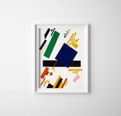 Vintage Posteria Retro plakát Spravice suprematism Kazimierz Malewicz Ne A2 - 42x59,4 cm