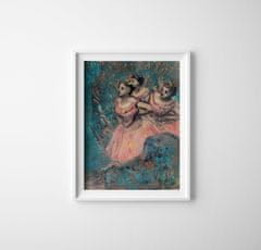 Vintage Posteria Retro plakát Tři tanečnice Edgar Degas A1 - 59,4x84,1 cm