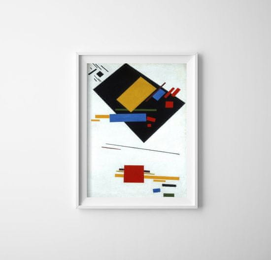 Vintage Posteria Retro plakát Suprematismus Kazimierz Malewicz