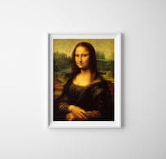 Vintage Posteria Retro plakát Mona Lisa da vinci Ne A4 - 21x29,7 cm