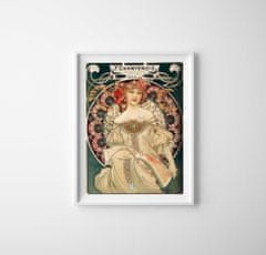 Vintage Posteria Plakát Alphonse Mucha plakát Réverie Ne A1 - 59,4x84,1 cm