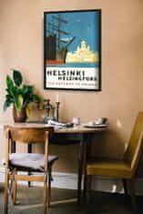 Vintage Posteria Plakát Helsinki Ne A3 - 29,7x42 cm