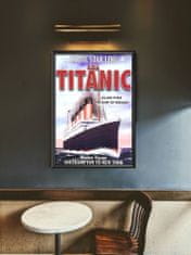 Vintage Posteria Plakát Titanic southampton do new yorku Ne A3 - 29,7x42 cm