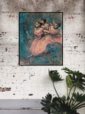 Vintage Posteria Retro plakát Tři tanečnice Edgar Degas A1 - 59,4x84,1 cm