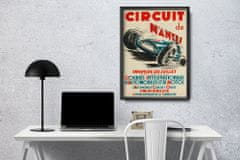 Vintage Posteria Plakát Grand Prix Circuit De Nantes Ne A2 - 42x59,4 cm