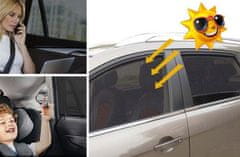 CoolCeny Univerzální sluneční clony na boční okna auta