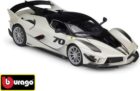 BBurago  1:18 Ferrari FXX-K EVO No.70 černo-bílé 18-16012