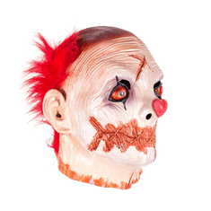 Korbi Profesionální latexová maska, maska Tiché klaunské monstrum