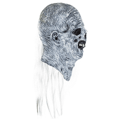Korbi Profesionální latexová maska, maska příšery White Zombie