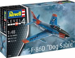 Revell  Plastic ModelKit letadlo 03832 - F-86D Dog Sabre (1:48)