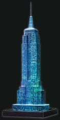 Ravensburger Svítící 3D puzzle Noční edice Empire State Building 216 dílků