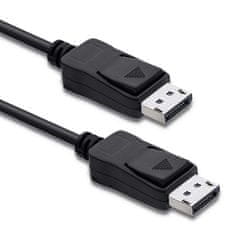 Qoltec DisplayPort v1.1 male | DisplayPort v1.1 male | 4K | 5m