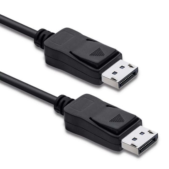 Qoltec DisplayPort v1.2 male | DisplayPort v1.2 male | 5K | 3m