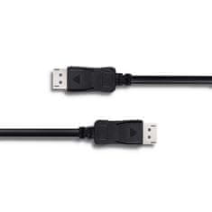 Qoltec DisplayPort v1.2 male | DisplayPort v1.2 male | 5K | 3m