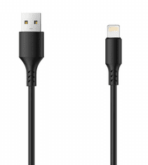 setty. GSM109950 cable USB - Lightning 3,0 m 2A black NEW