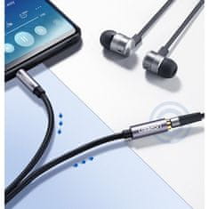 Ugreen Audio kabel Ugreen (10595), pozlacené konektory - Jack 3,5 mm, prodlužovací 3 m - černý