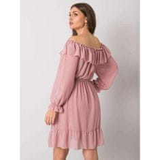 Och Bella Dámské šaty Farren OCH BELLA růžové TW-SK-BI-1203.72P_377469 Univerzální