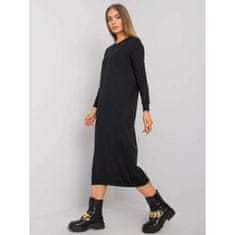 Och Bella Dámské šaty Lorenna OCH BELLA černé TW-SK-BI-ZS5052.45_379225 Univerzální