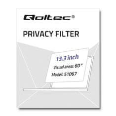 Qoltec Privátní filtr RODO pro MacBook Air 13,3"