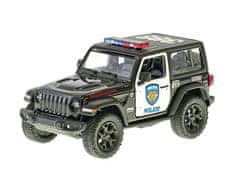 Mikro Trading Auto policie Jeep Wrangler 12,5 cm kov na zpětný chod